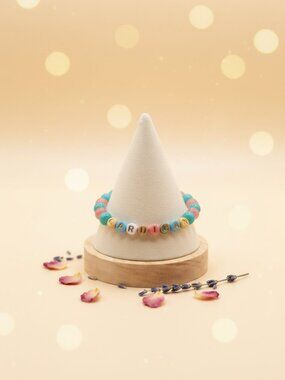 Cardigan Era Beaded Friendship Bracelet | Handmade Letter Bead Bracelet Trading